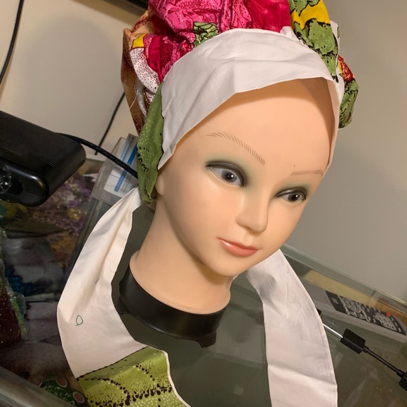 African Style Cloth Face Mask - Picture 7 of 7